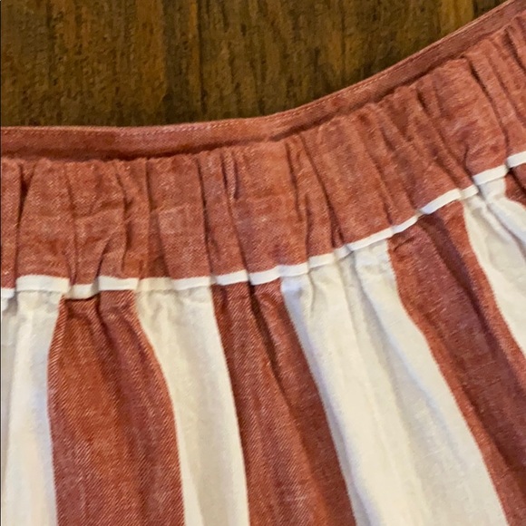 NWOT Madewell High Rise Striped Culottes - Picture 5 of 8
